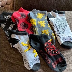 New Game of Thrones socks